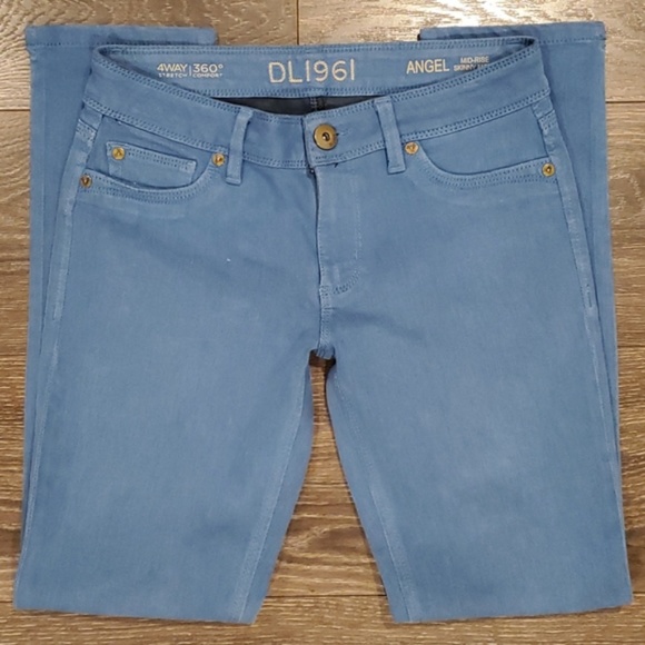 DL1961 ANGEL MIDRISE SKINNY ANKLE JEANS, 4 (27) - Picture 1 of 4
